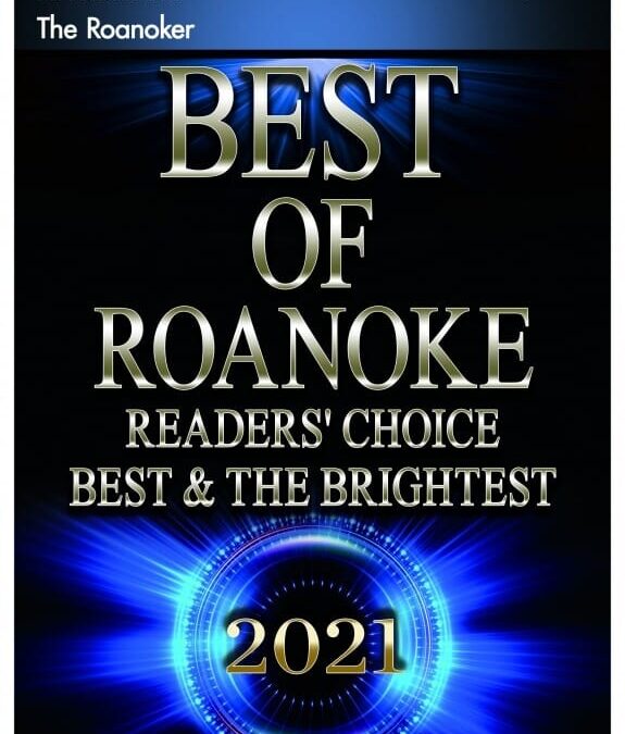 Best of Roanoke award as published in “The Roanoker”
