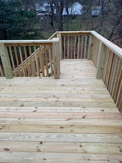 Custom decking, exterior deck builders