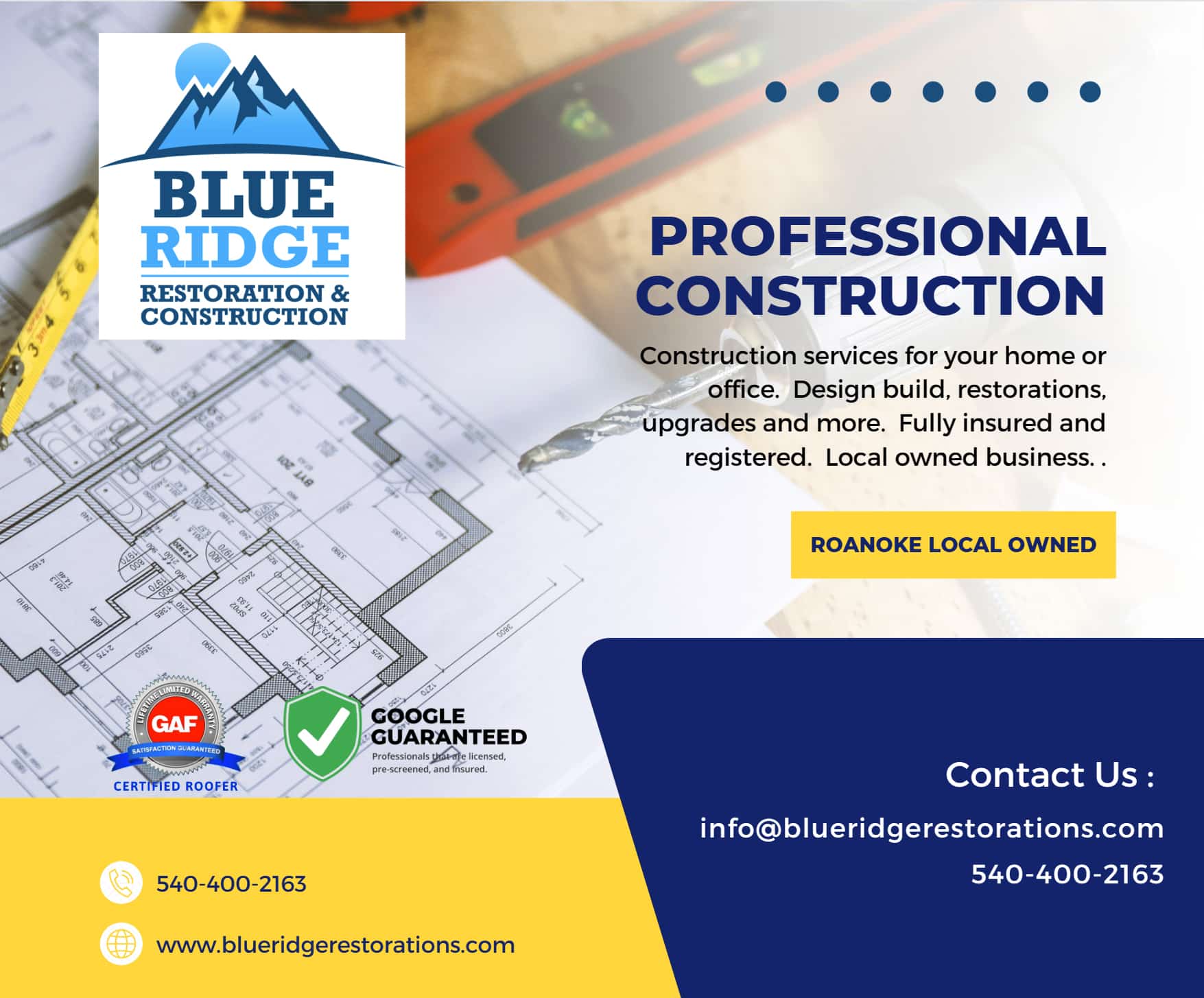 Pro Construction Flyer