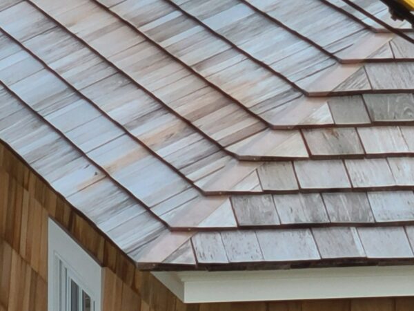 Roofing shingles, brown roof